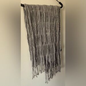 Sparkly Grey Scarf